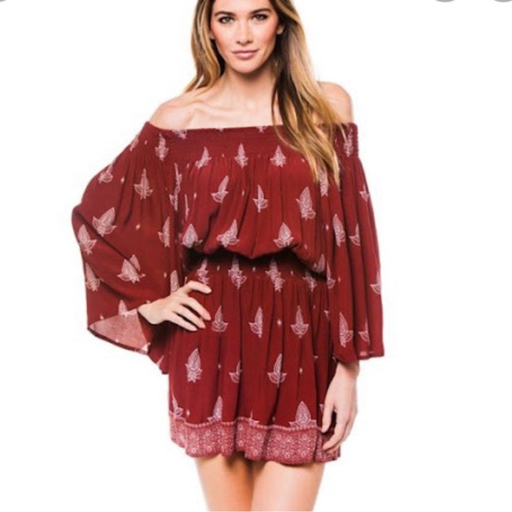 Off the shoulder dress size 2.